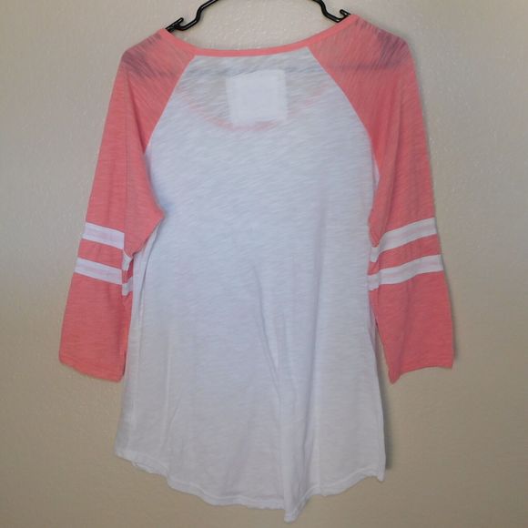 Reflex California Tee Shirt Retro Graphic 3/4 Sleeve Casual Thin Tee Shirt Logo - Picture 8 of 8